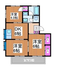 シャトレ弐番館の物件間取画像